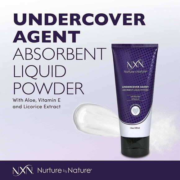 Undercover Agent Liquid Powder - Anti-Sweat, Deodorant For Women - Natural Form - Picture 3 of 6